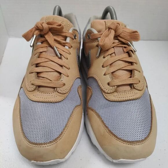 Nike Air Max 1 Premium Vachetta Tan Women's Running 3 Size 8.5 AO0795-200 - Picture 3 of 8